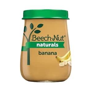 Beech-Nut Stage 1 Baby Food, Bananas, 4 Ounce