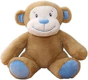 GeniusCells Baby Monkey Plush Soothing Hugging Pillow Stuffed Animal Toy Soft Hugging Pillow for Sleeping Plush Toy Gifts for Boys Girls