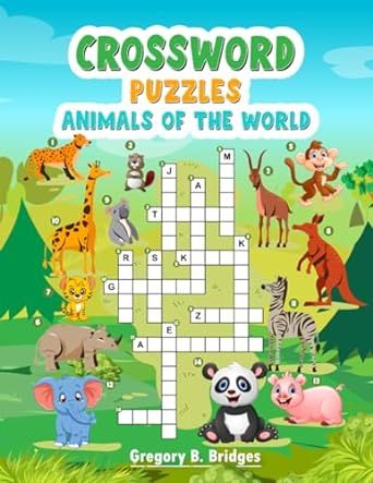 Animals of the World: Crossword Puzzles