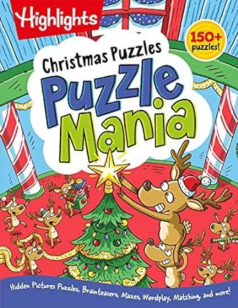 Christmas Puzzles (Highlights Puzzlemania Activity Books)