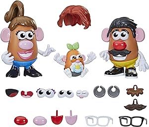 Mr. Potato Head, Create Your Potato Head Family Toy For Kids Ages 2 and Up,Includes 45 Pieces to Create and Customize Potato Families